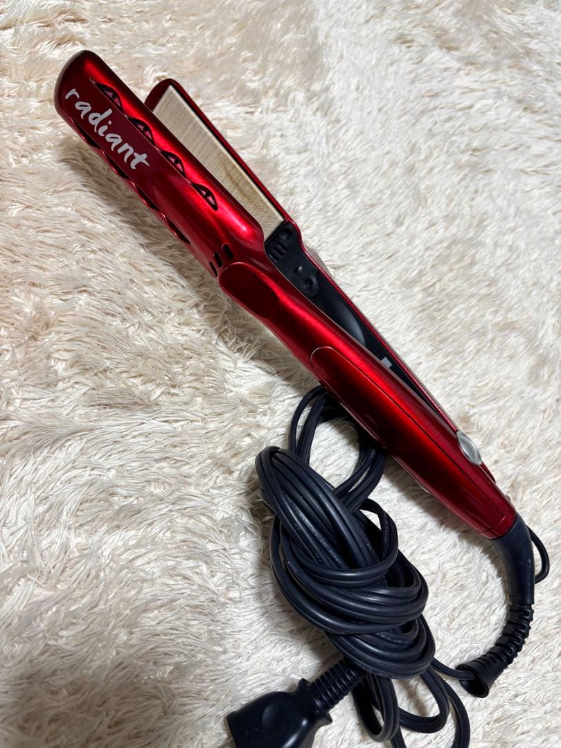 radiant ストレートヘアアイロン 赤28mm radiant（ラディアント） ヘアアイロン radiant 28mm ストレートヘア