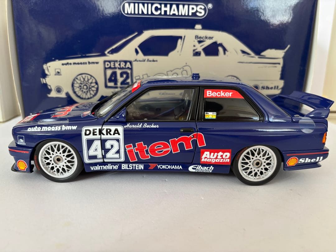 BMW M3 E30 DTM 1992 Auto Maass ミニカー PMA - メルカリ