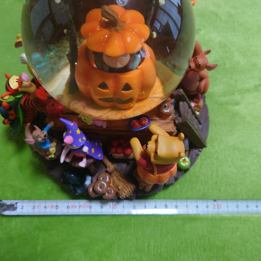 スノードーム　ディズニー　イーヨー　プーさん　ハロウィン　オルゴール付き