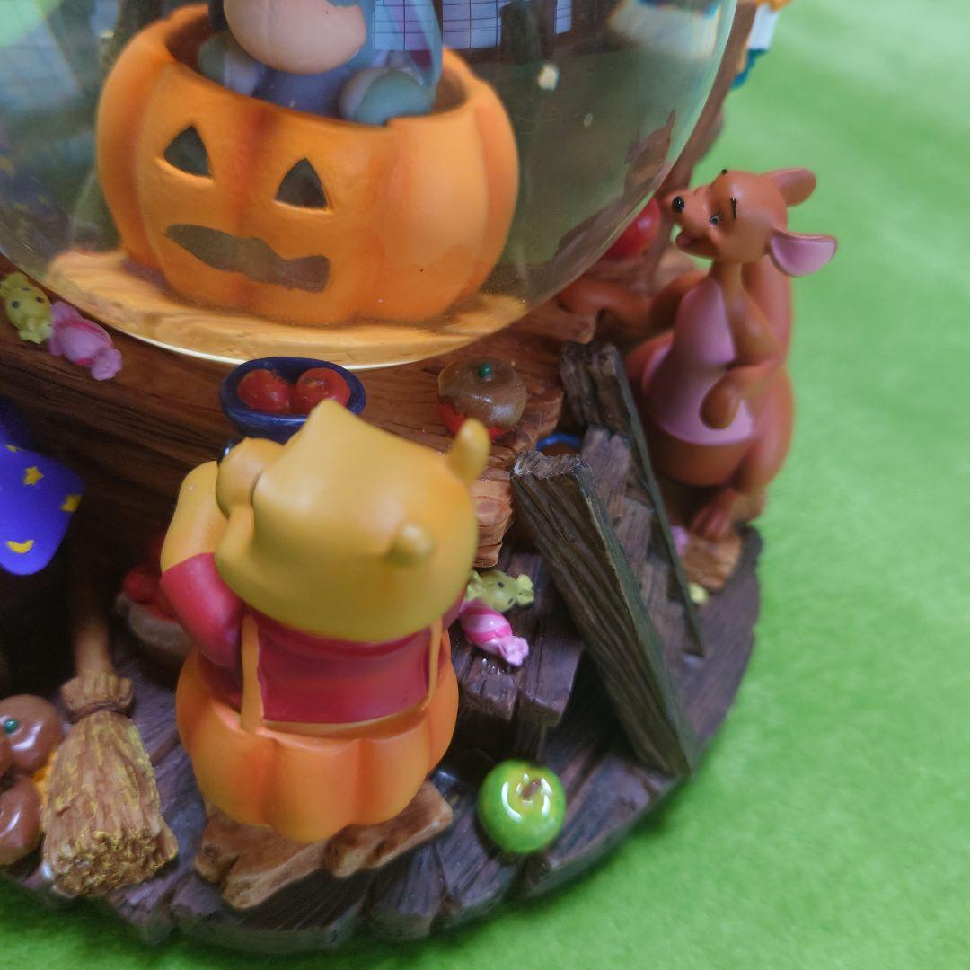 スノードーム　ディズニー　イーヨー　プーさん　ハロウィン　オルゴール付き