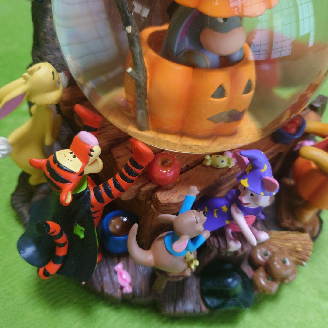 スノードーム　ディズニー　イーヨー　プーさん　ハロウィン　オルゴール付き