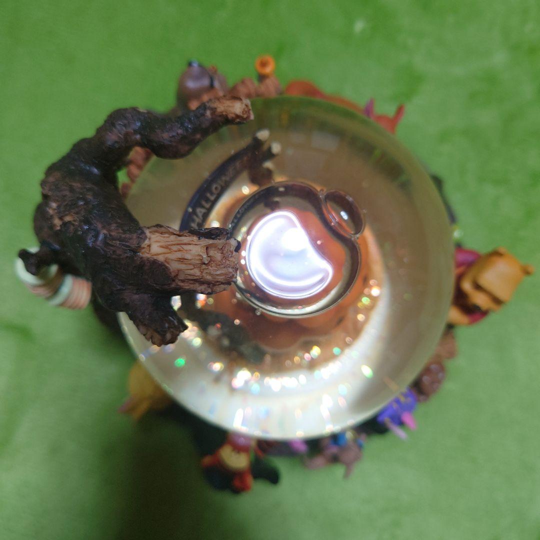 スノードーム　ディズニー　イーヨー　プーさん　ハロウィン　オルゴール付き