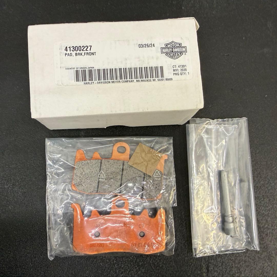 ハーレーダビッドソン 純正 ブレーキパッド 前後 セット - メルカリ