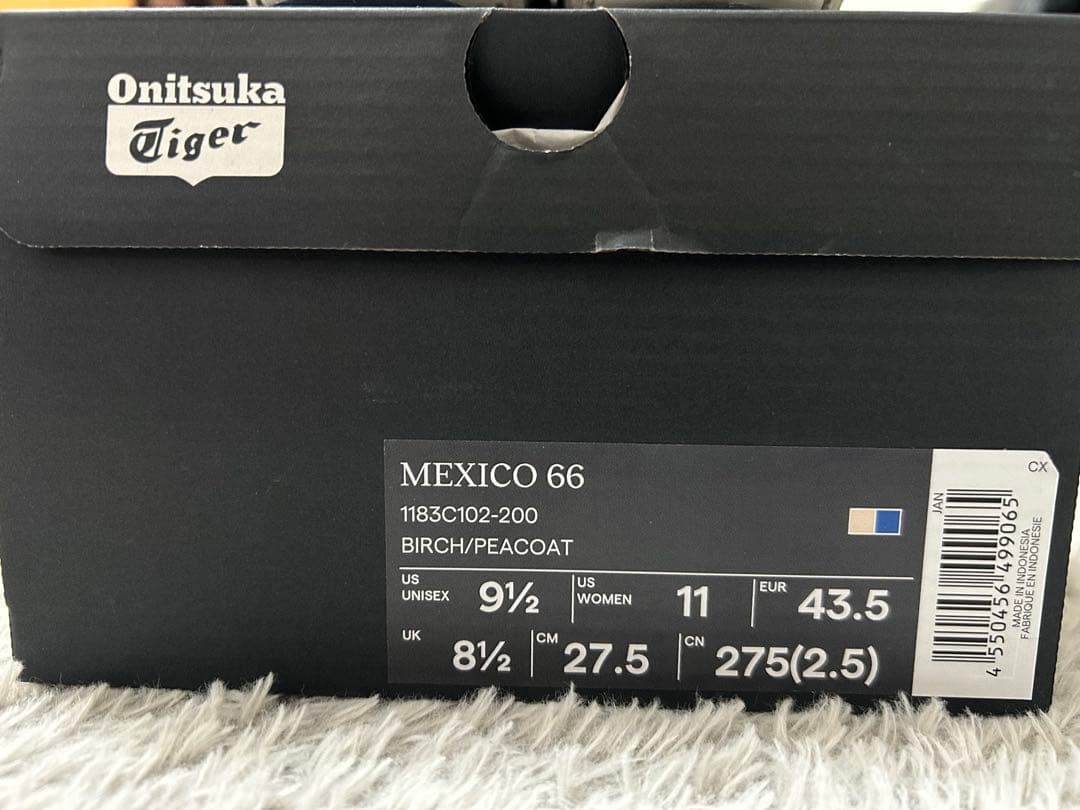 靴 Onitsuka Tiger MEXICO 66 SD 27.5cm