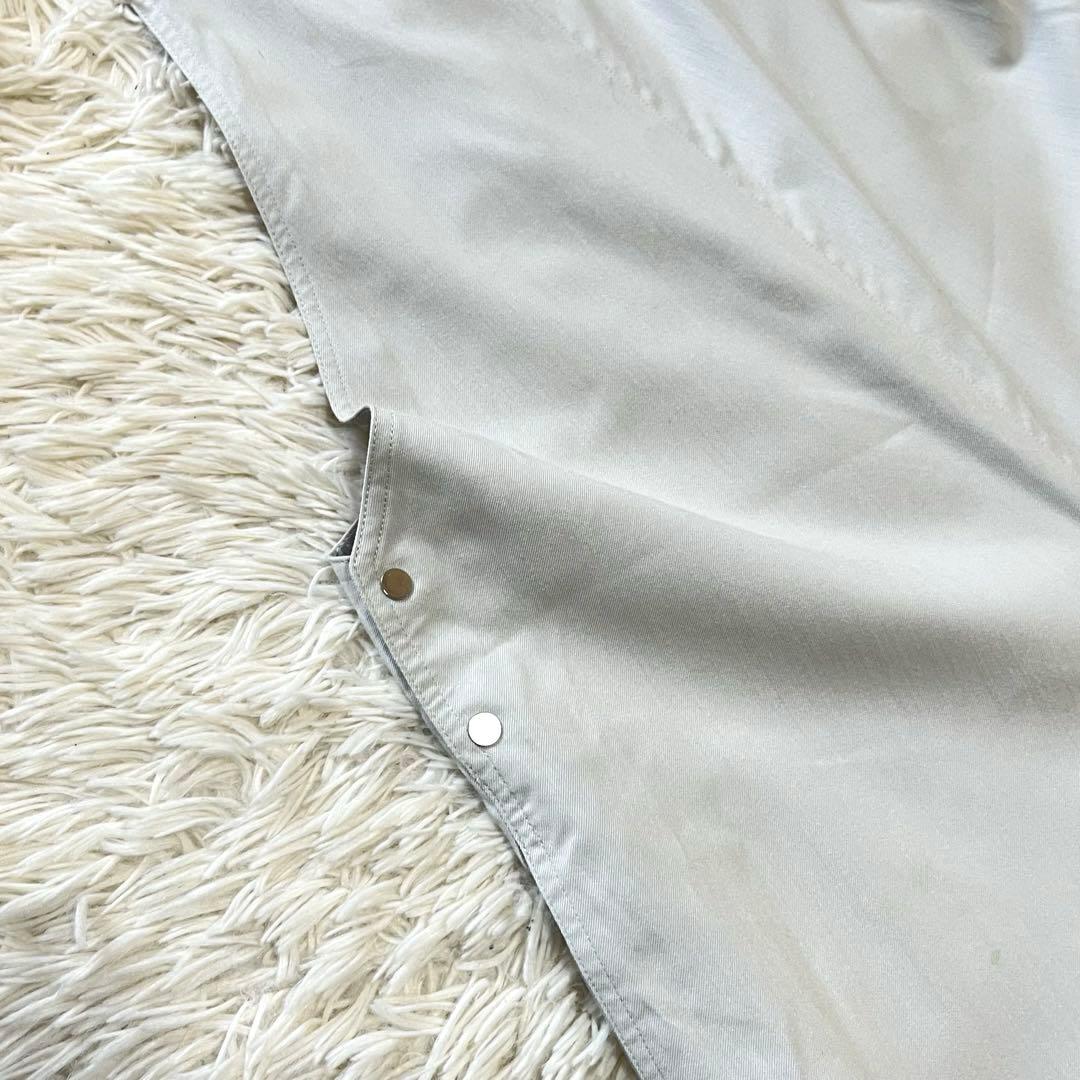 未使用級】エブール アセテートシャンブレーオーバーオール 定価5.4万