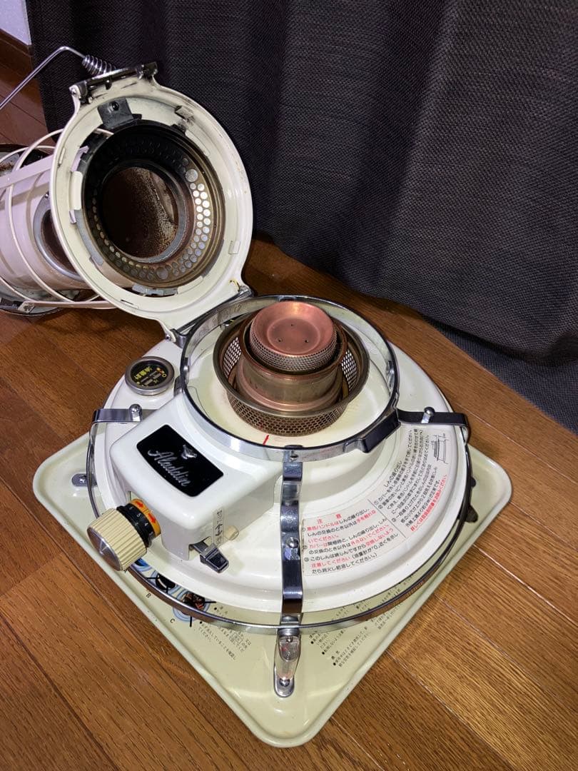 アラジン ブルーフレーム 石油ストーブ 清掃 動作確認済 - メルカリ