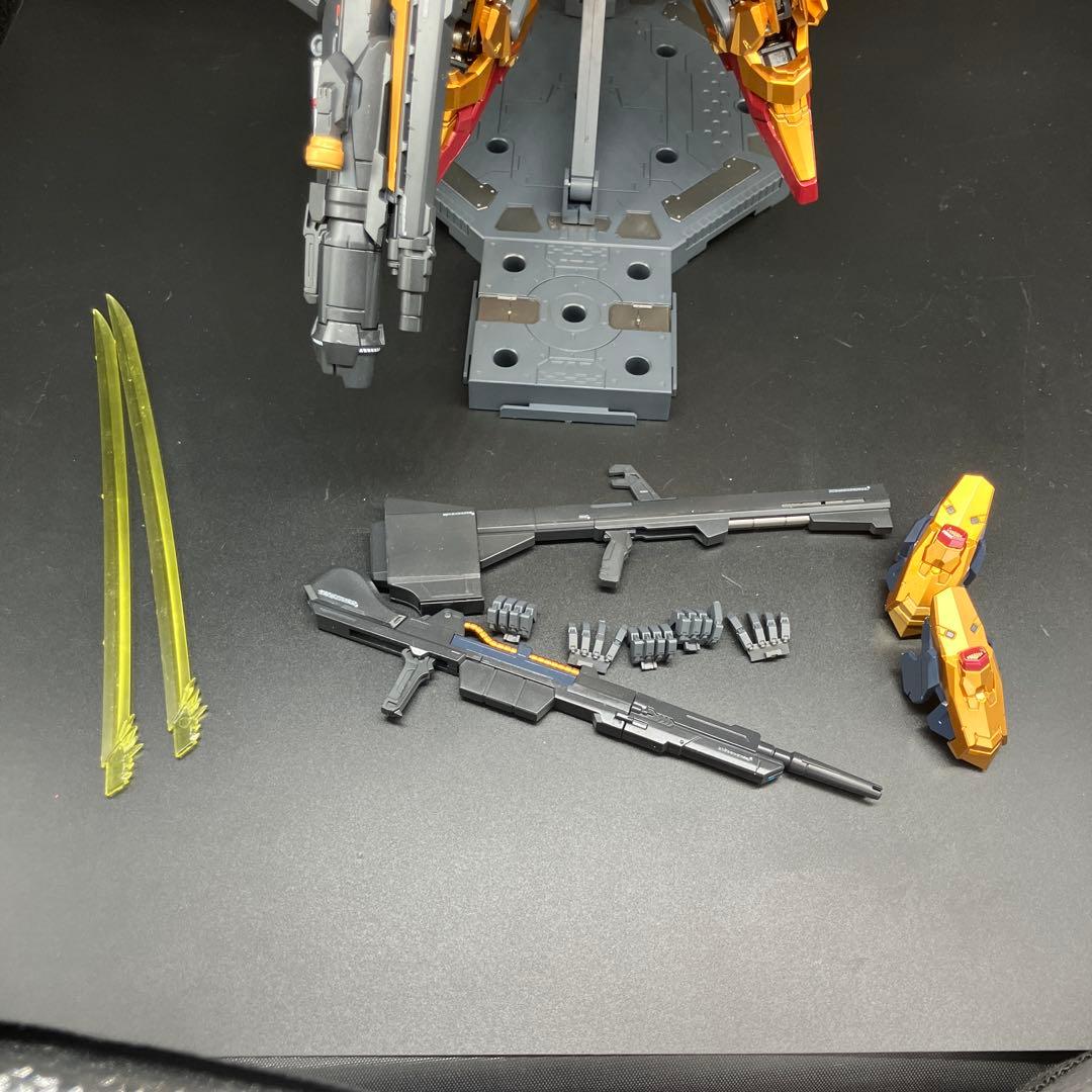 MG 1/100 神馬模型　黄金武士　フルアーマー百式改　　全塗装完成品