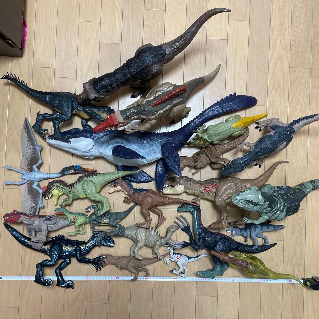 ジュラシックワールド マテル 25個 まとめ売り - メルカリ