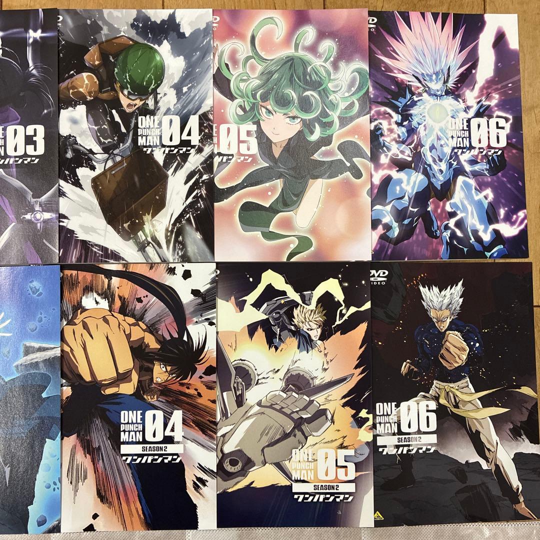 ワンパンマン 1期+2期 全12巻セット DVD アニメ 匿名配送 - メルカリ