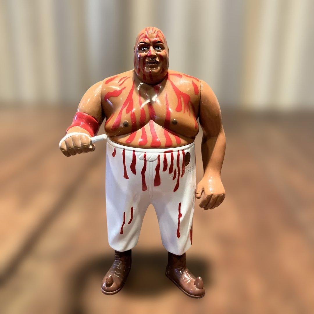 アブドーラ・ザ・ブッチャー プロレス フィギュア 2体セット - メルカリ