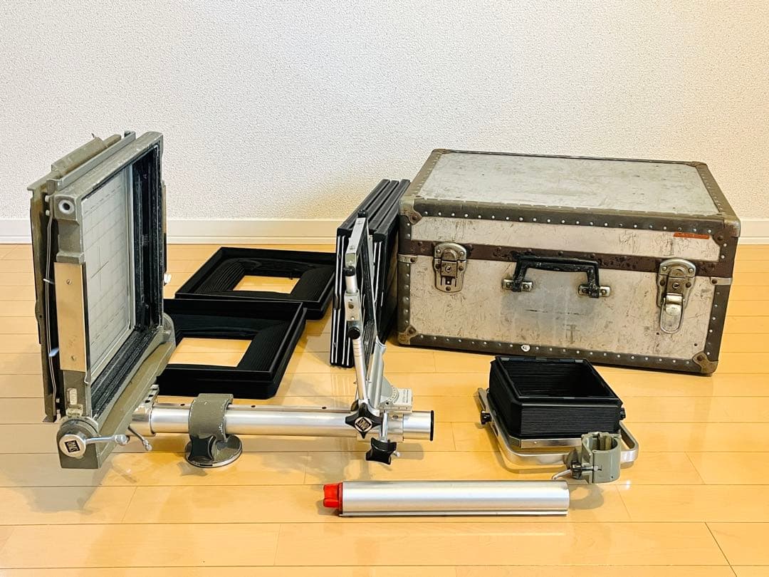 Sinar 大判 8x10 SYSTEM C.KOCH セット ケース、蛇腹等 Yahoo!オークション -「ジナーsinar」(フィルムカメラ) (カメラ、光学