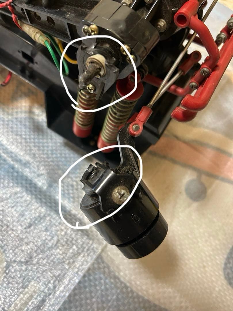 タミヤ　クラッドバスター車体とホイールのみ　ジャンク