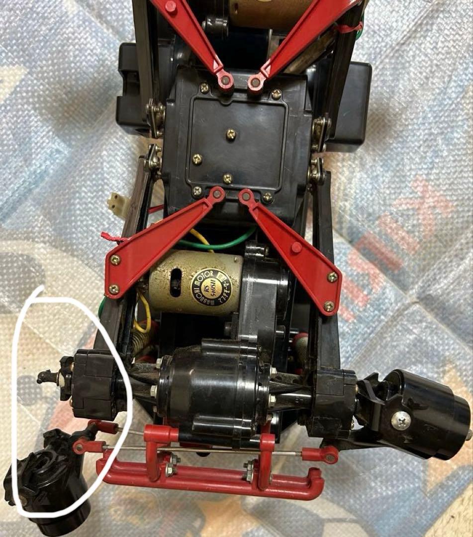 タミヤ　クラッドバスター車体とホイールのみ　ジャンク