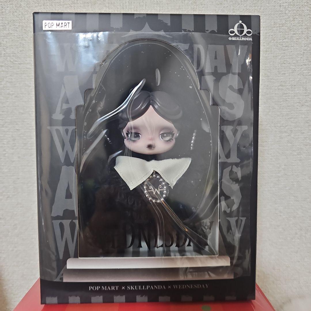 SKULLPANDA US限定 Wednesday ウェンズデー SKULLPANDA x Wednesday ぬいぐるみ (ネヴァーモア学園制服バージョン