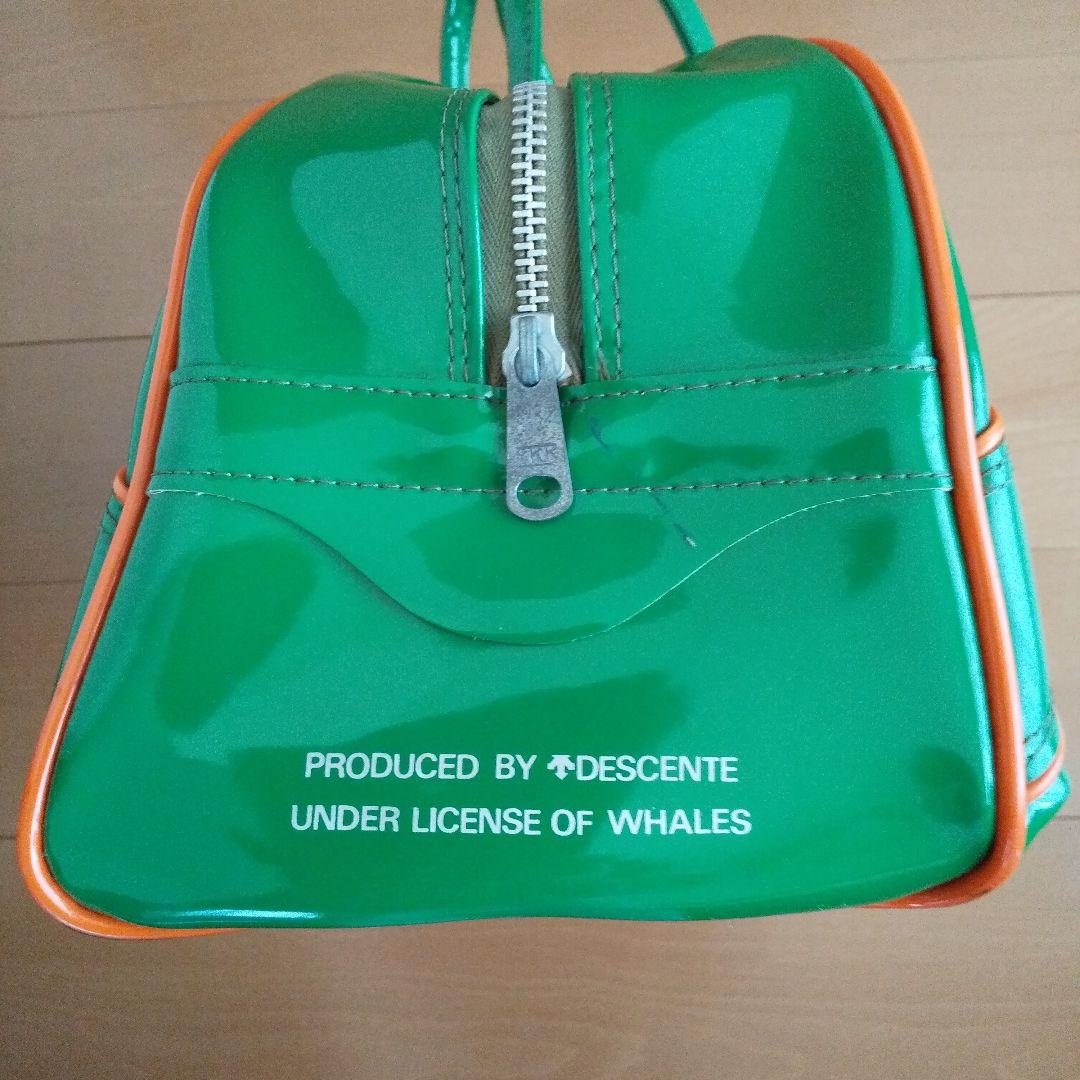 大洋ホエ一ルズエナメルスポーツバッグホエ一ルズ坊や