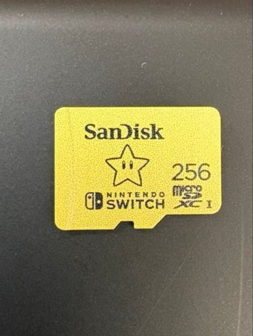 ニンテンドースイッチ 本体 ＋ microSD 256GB付（※Rボタン注意