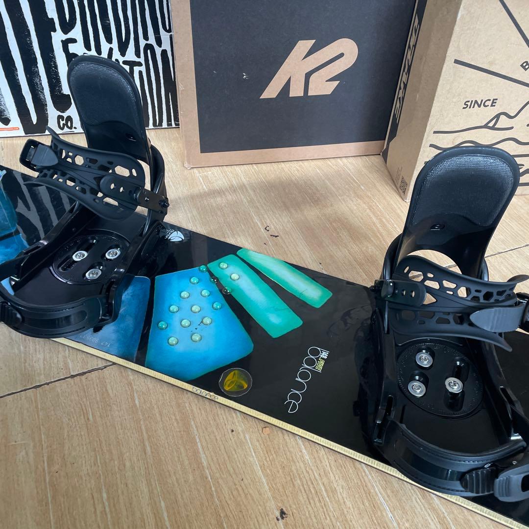 BURTON×ZUMA 未使用バイン付スノーボードセット テリエモデル バートン