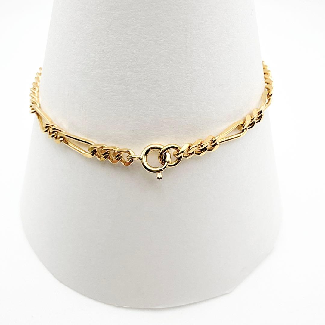 3062-2 極美品✨ Dior ブレスレット CD ロゴ ゴールド 希少 刻印