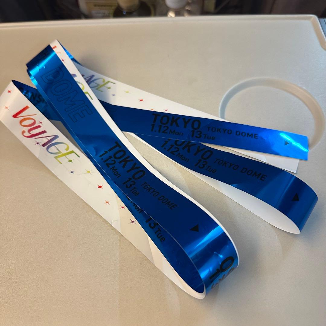 なにわ男子 VoyAGE 銀テ 青 藤原丈一郎 銀テープ - メルカリ