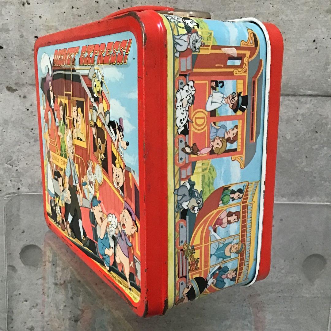 ディズニー ブリキランチボックス DISNEY EXPRESS ビンテージ