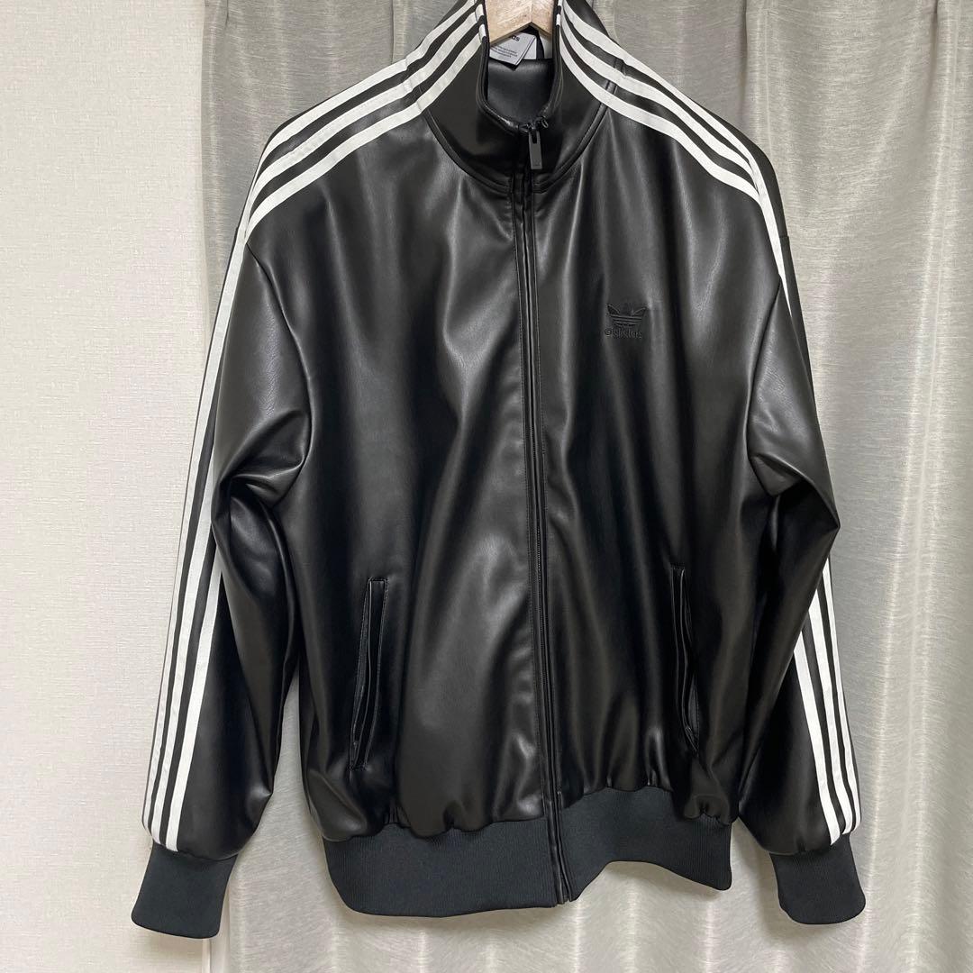 窪塚洋介さん着用 adidas トラックジャケット フェイクレザー - メルカリ