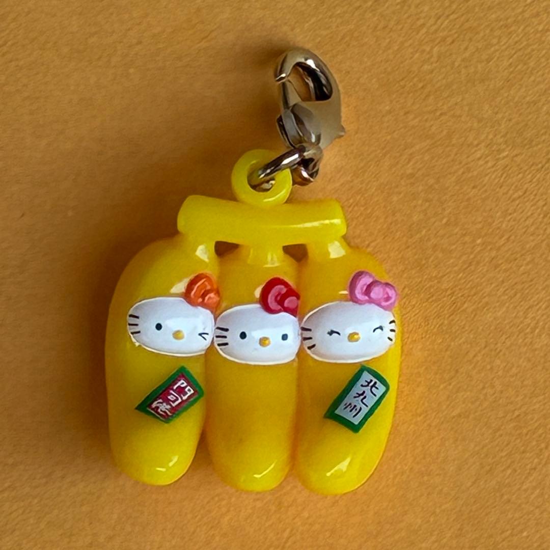 ☆レア☆北九州限定 門司港☆バナナ 2点セット☆ご当地キティ 根付