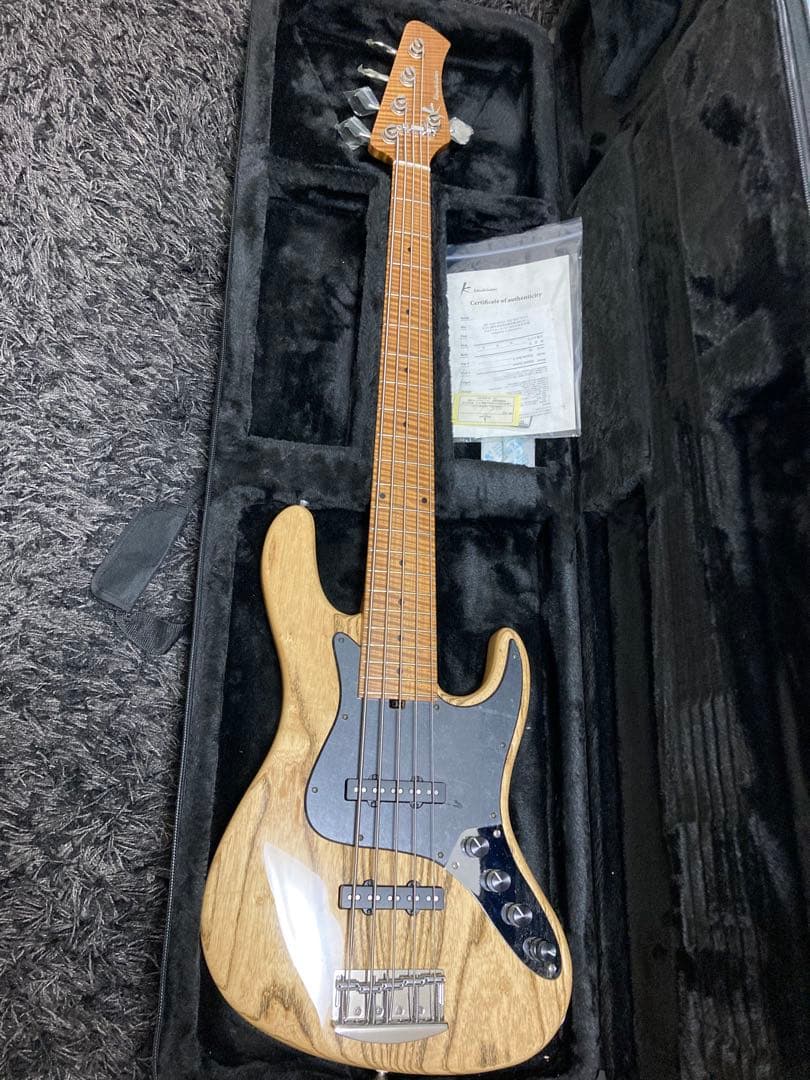 ベース kikuchi guitars Custom 5st 3.7kg