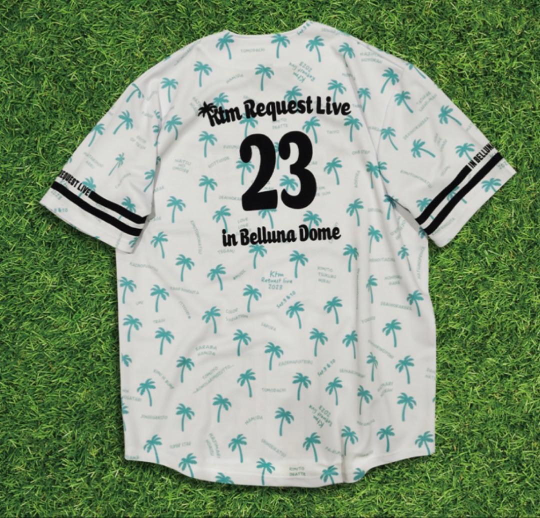 【新品未開封】ケツメイシ 2023 リクエストライブ ベースボールシャツ M