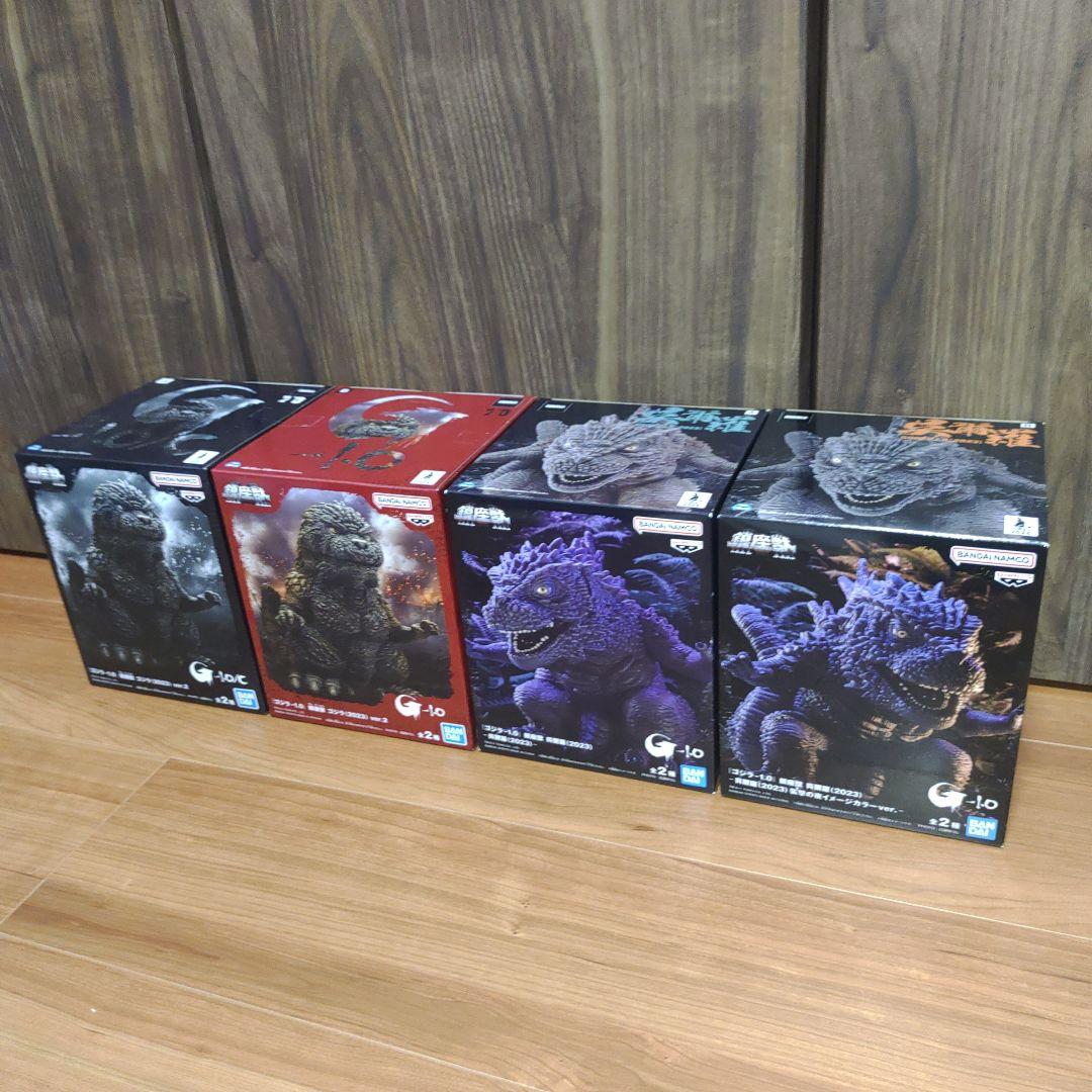 ゴジラ-1.0　フィギュア　怪獣咆哮撃　ゴジラ 東宝怪獣シリーズ 鎮座獣 まとめ