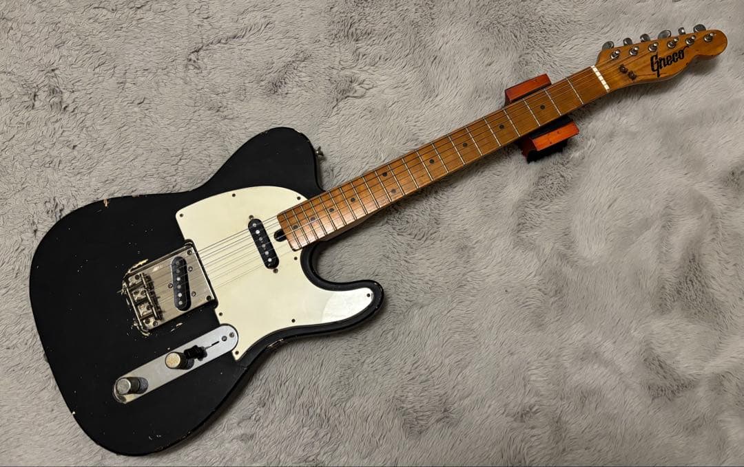 【ビンテージ】Greco TE350 75年製 テレキャスター　ブラック
