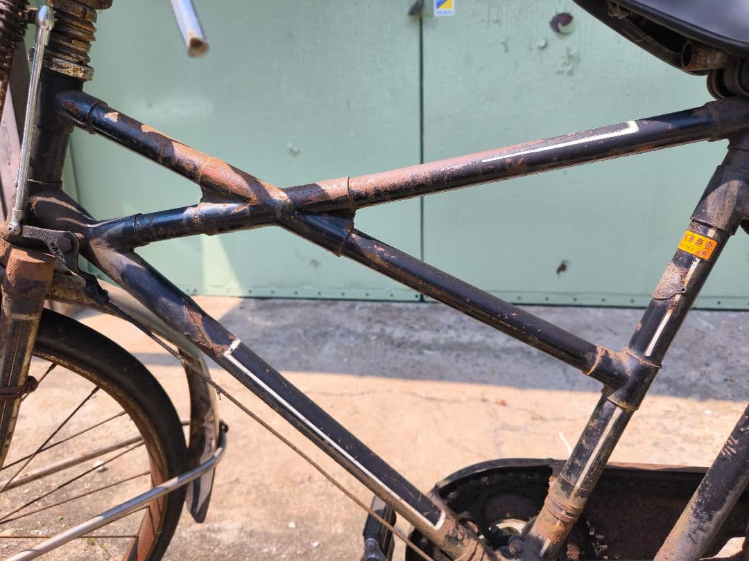 アンティーク運搬実用自転車ロータル - メルカリ