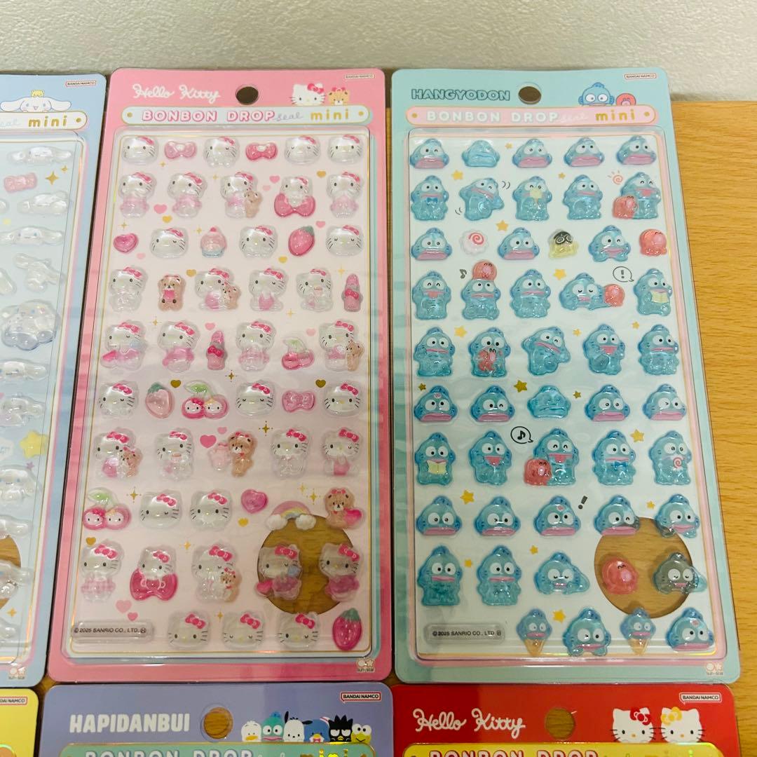 ボンボンドロップシール ミニ サンリオ コンプリートセット 8点セット