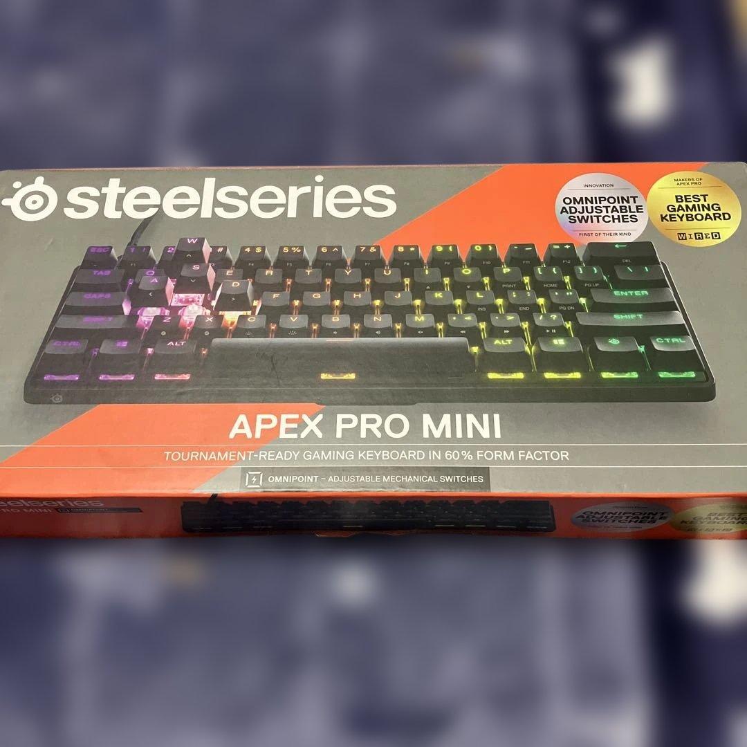 エーペックスプロミニ ゲーミングキーボード(ラピッドトリガー対応) Apex Pro Mini Wireless