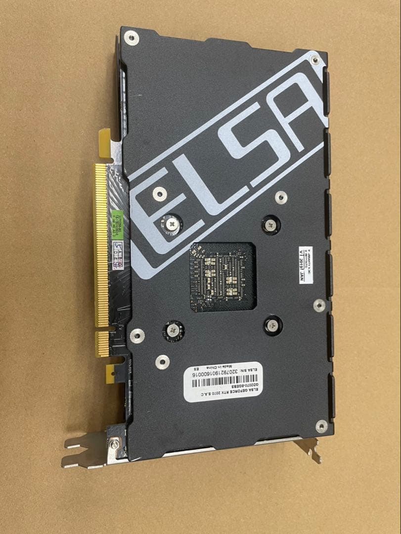 ELSA RTX 2070グラフィックボードtypeC端子 - メルカリ