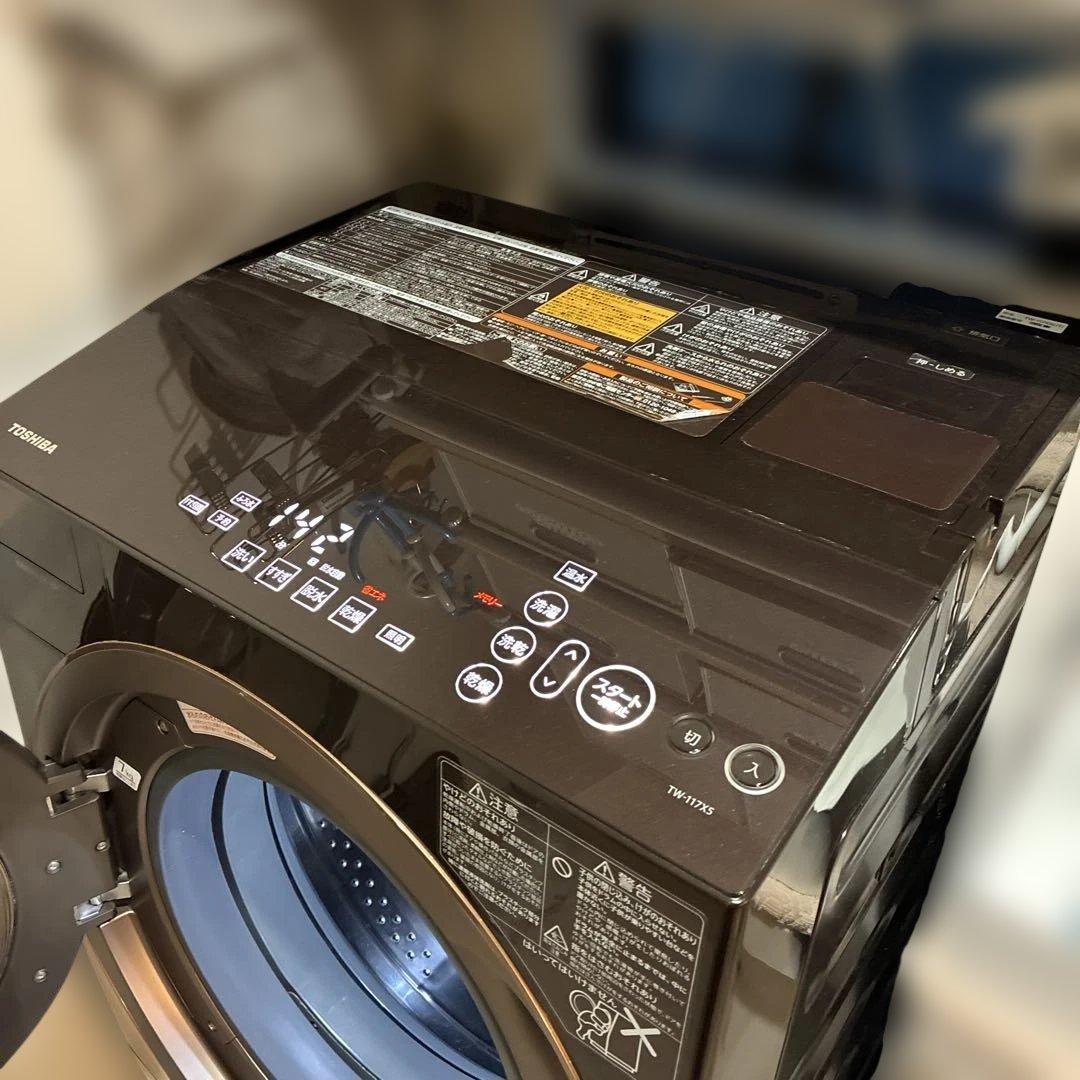 期間限定出品》東芝 ドラム式洗濯乾燥機 11kg TW-117X5 2017年 - メルカリ
