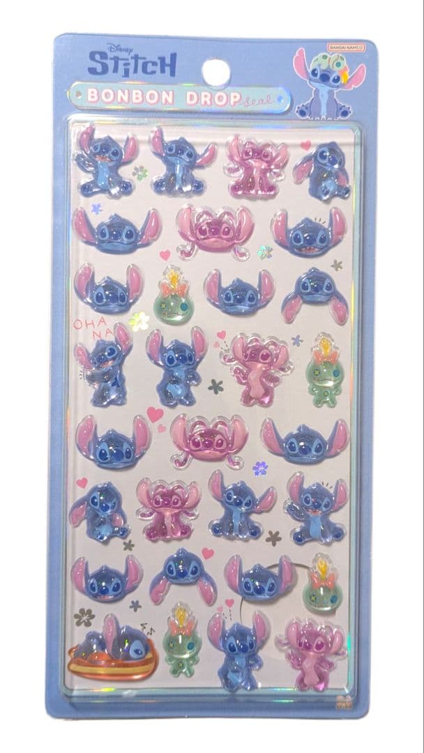 ボンボンドロップシール スティッチ ディズニー - メルカリ