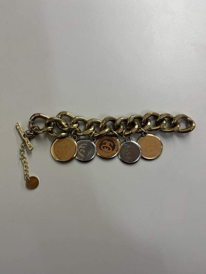 90s 00s stussy usa限定　ブレスレット Vintage 90s Stussy Rasta Golf Stickman T-Shirt Size Large Red Made