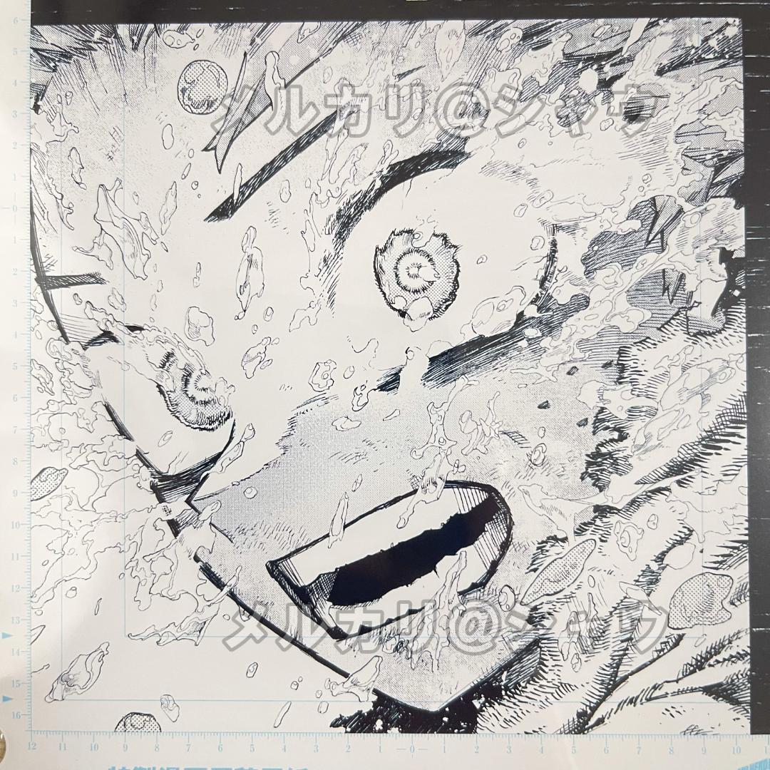 僕のヒーローアカデミア 原稿風アクリルアート vol.1 爆豪 緑谷 全サ