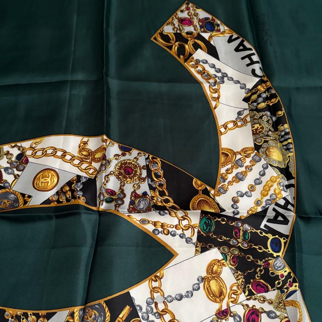 シャネル CHANEL Sophisticato PARIS シルク スカーフ - メルカリ