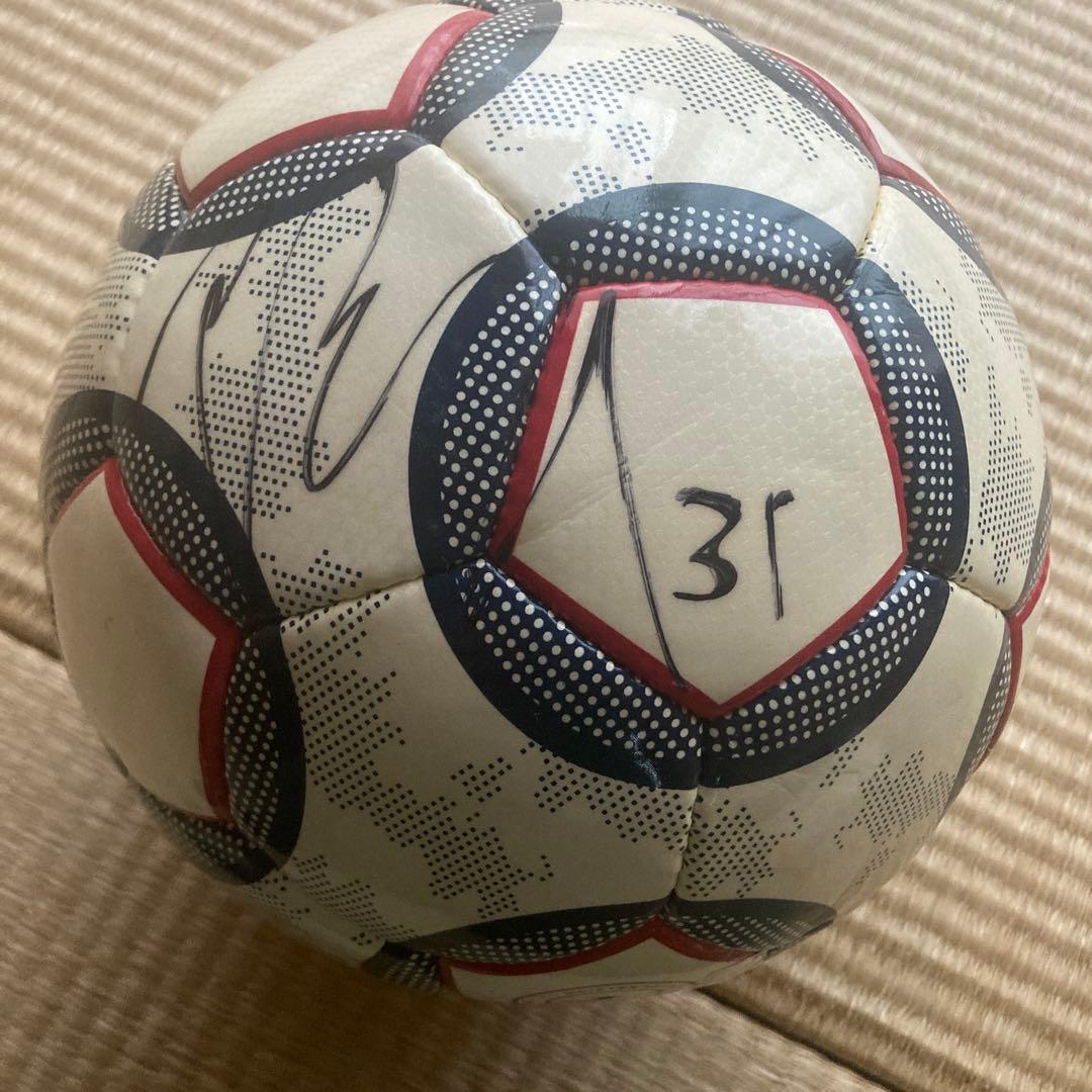 ジュビロ磐田 Admiral サッカーボール サイン入り JFA検定球5号