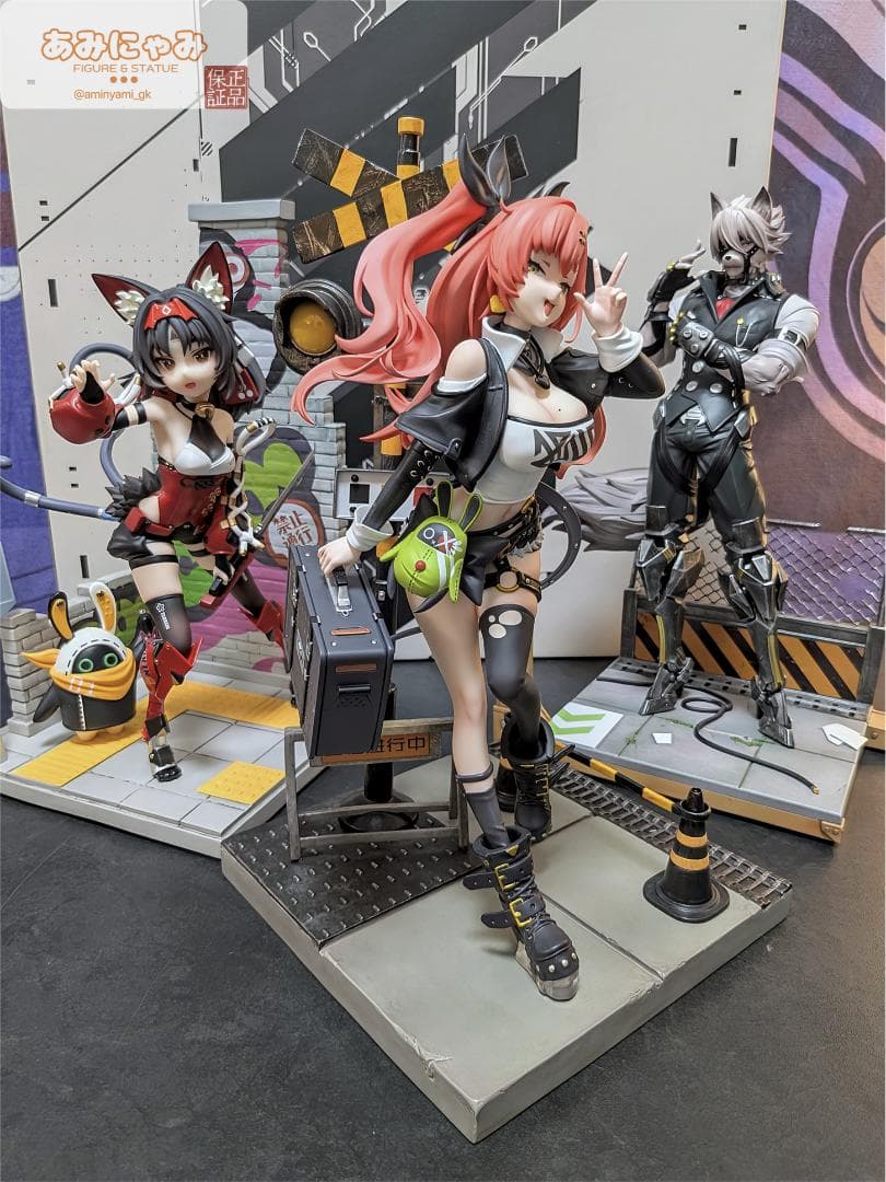 ゼンレスゾーンゼロ 猫宮又奈 ガレージキット 塗装済完成品