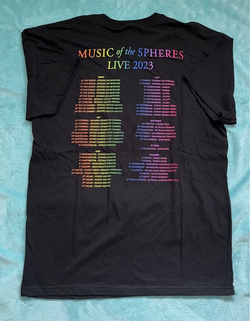 COLDPLAY MUSIC OF THE SPHERES グッズセット