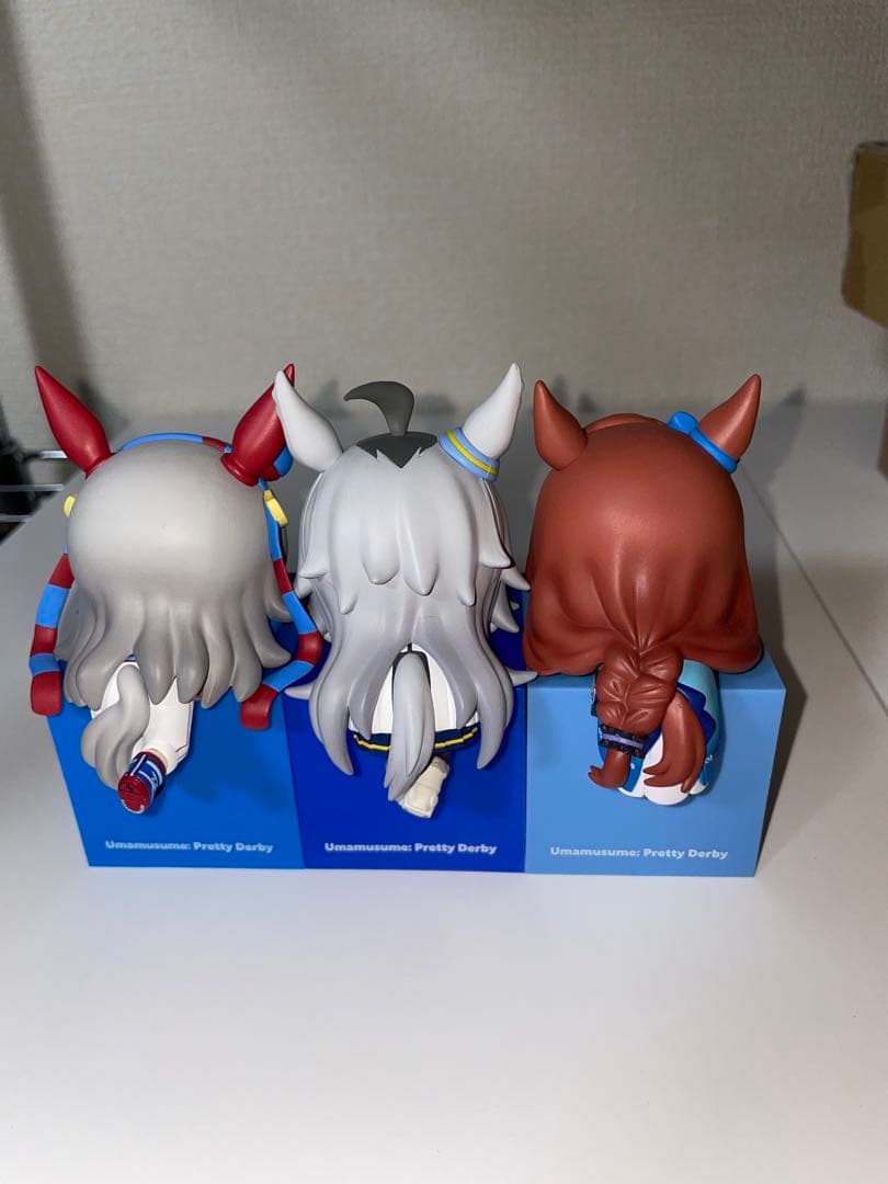 タマモクロス・オグリキャップ・スーパークリーク ひっかけフィギュア 3体セット