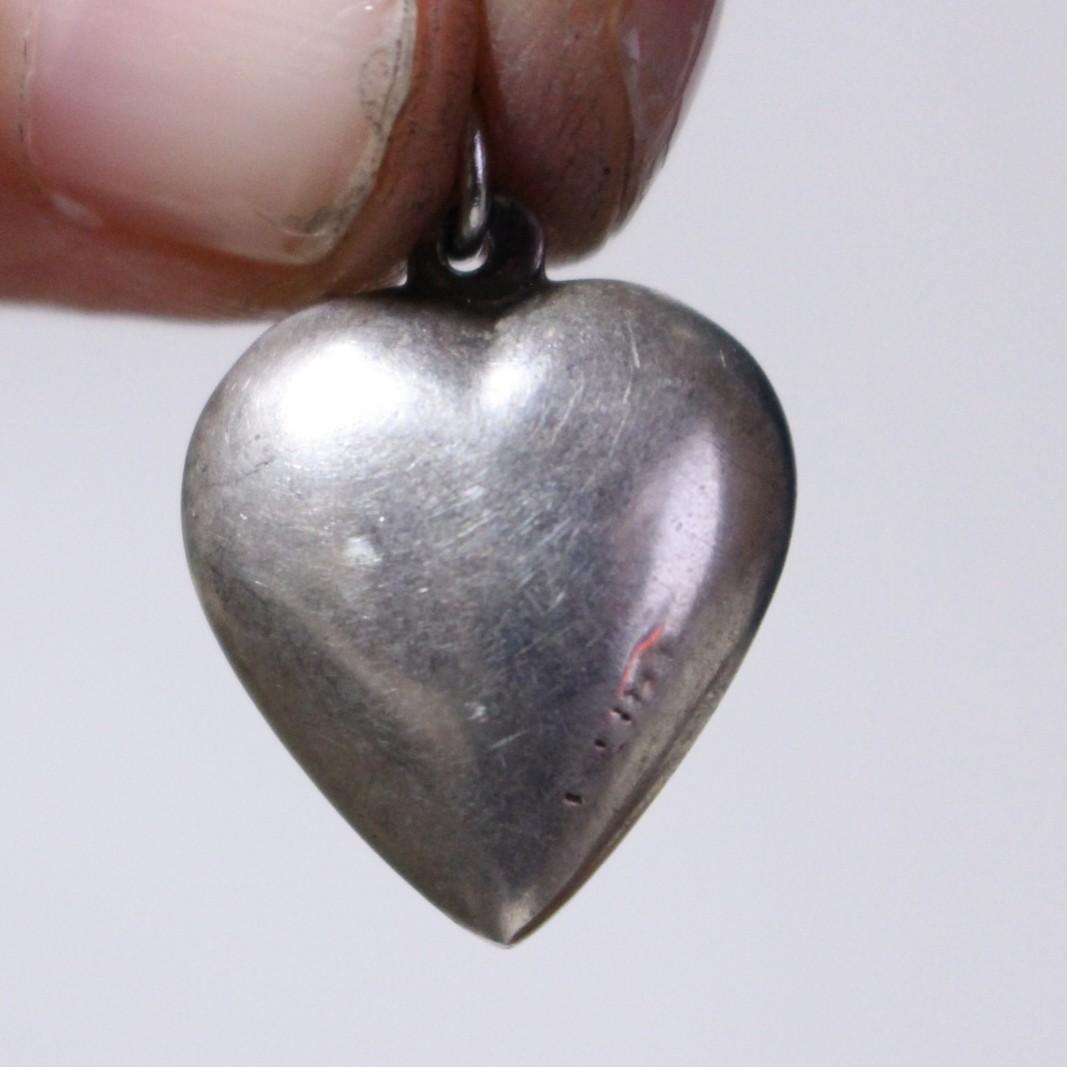 40s スウィートハートジュエリー マーガレット シルバー ネックレス