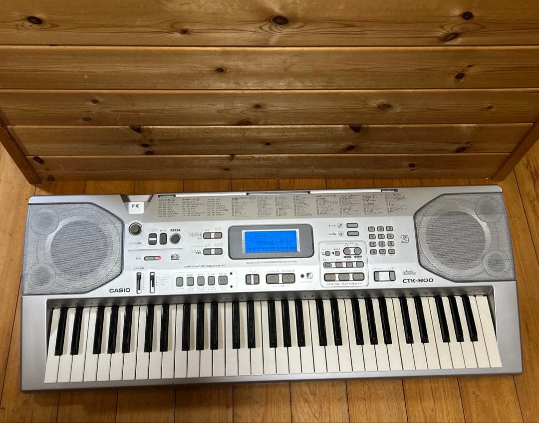 即プレイ可能 CASIO CTK-800 カシオ 多機能 電子ピアノ キーボード