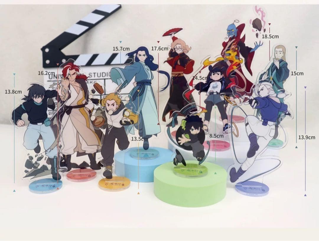 ロシャオヘイセンキ 羅小黒戦記 戦闘アクリルスタンド ムゲン 無限