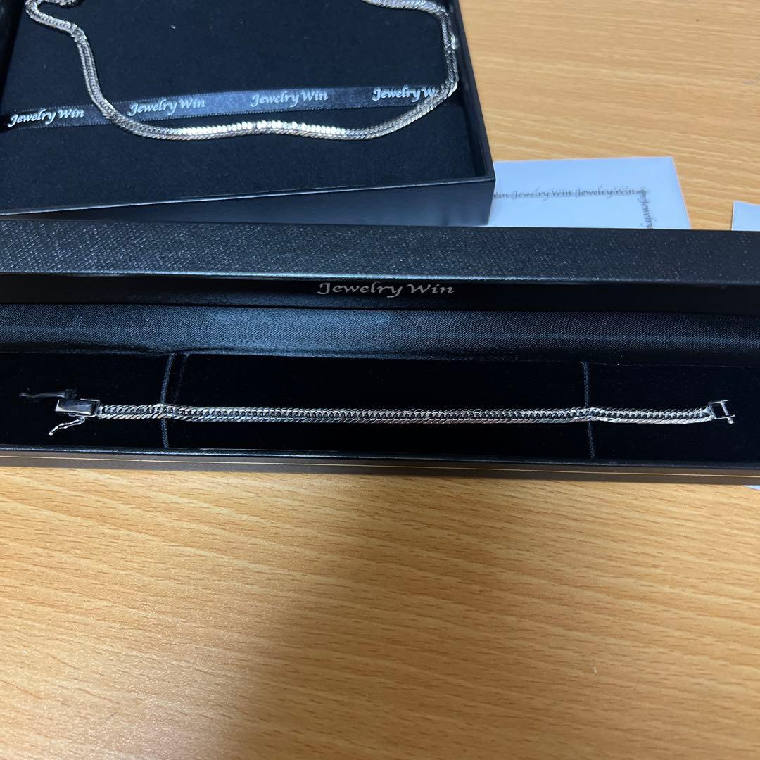 喜平 プラチナ12面トリプル PT850 ブレスレット11g moko様専用 - メルカリ