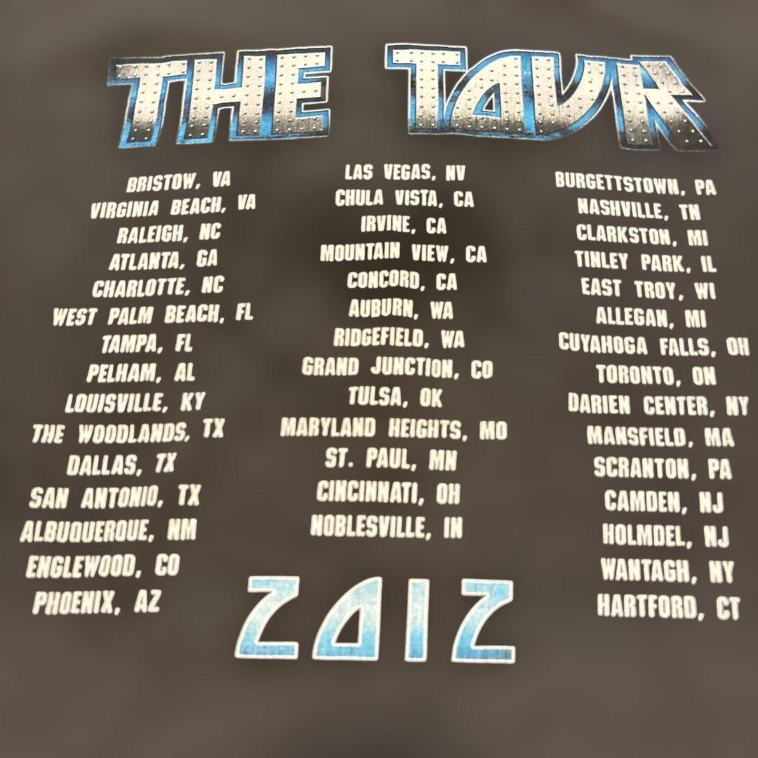 KISS 2012年製　バンドツアーTシャツ　　M