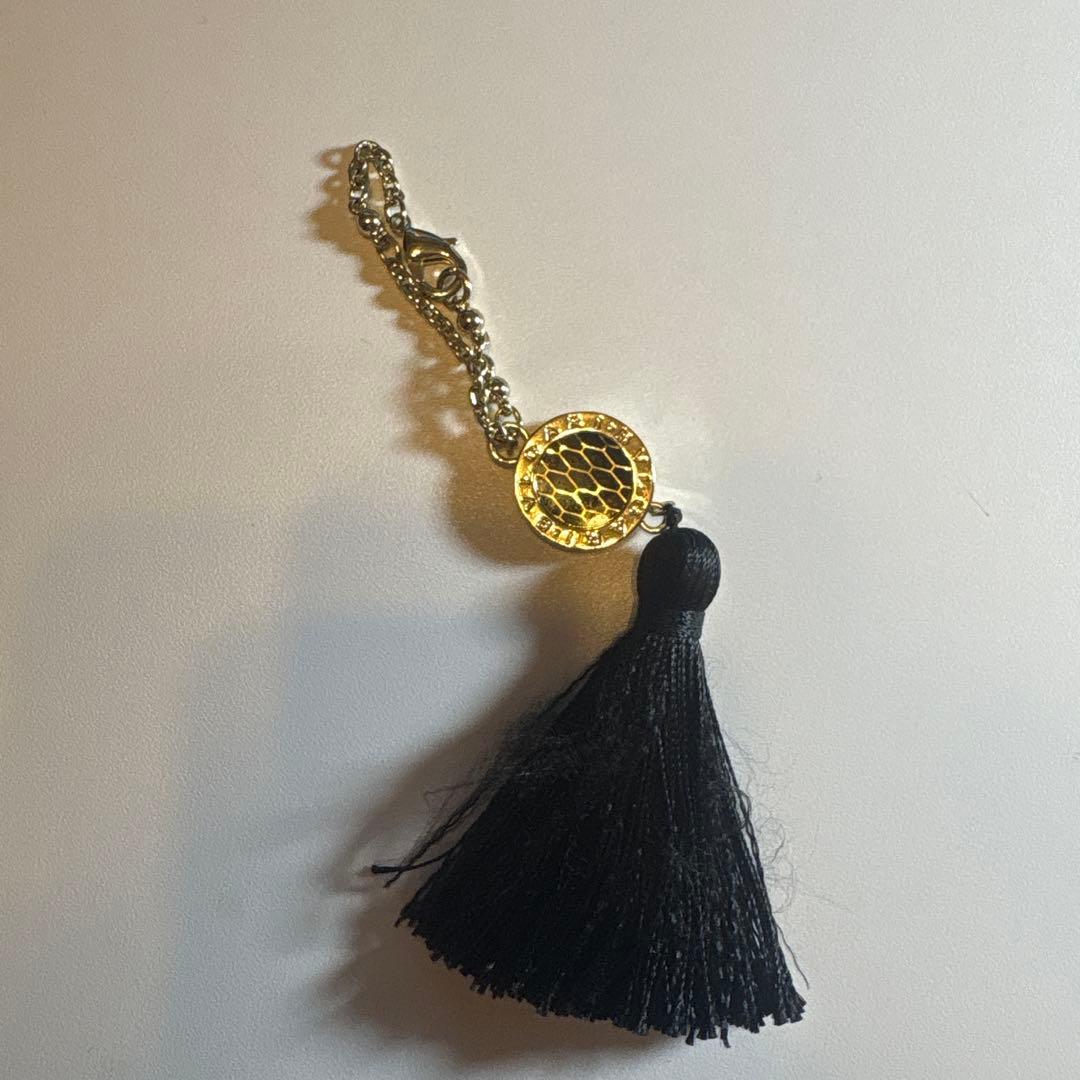 BVLGARI ブルガリ タッセル チャーム キーホルダー セルペンティ 蛇
