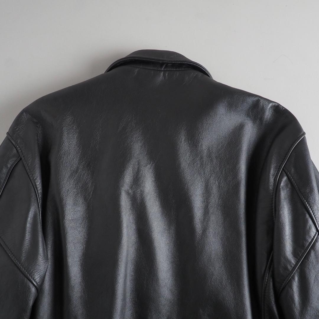 Schott size48 シングルライダースジャケット 裏地チェック - メルカリ